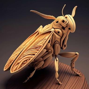 3D model Grammoptera ustulata (STL)